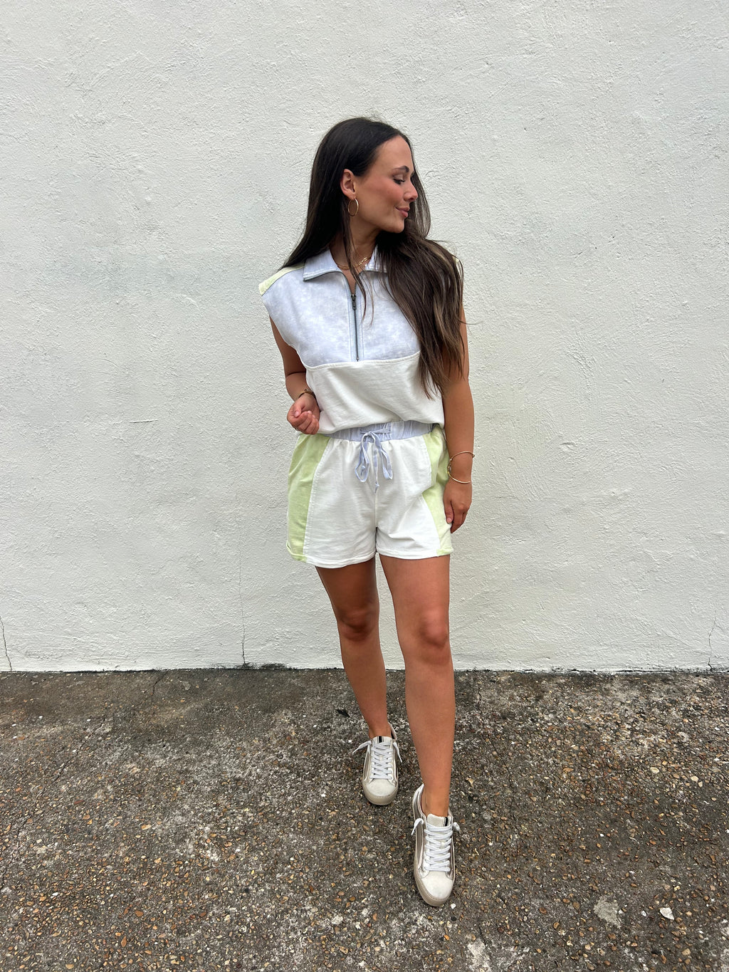 COASTAL CONTRAST TERRY SHORTS