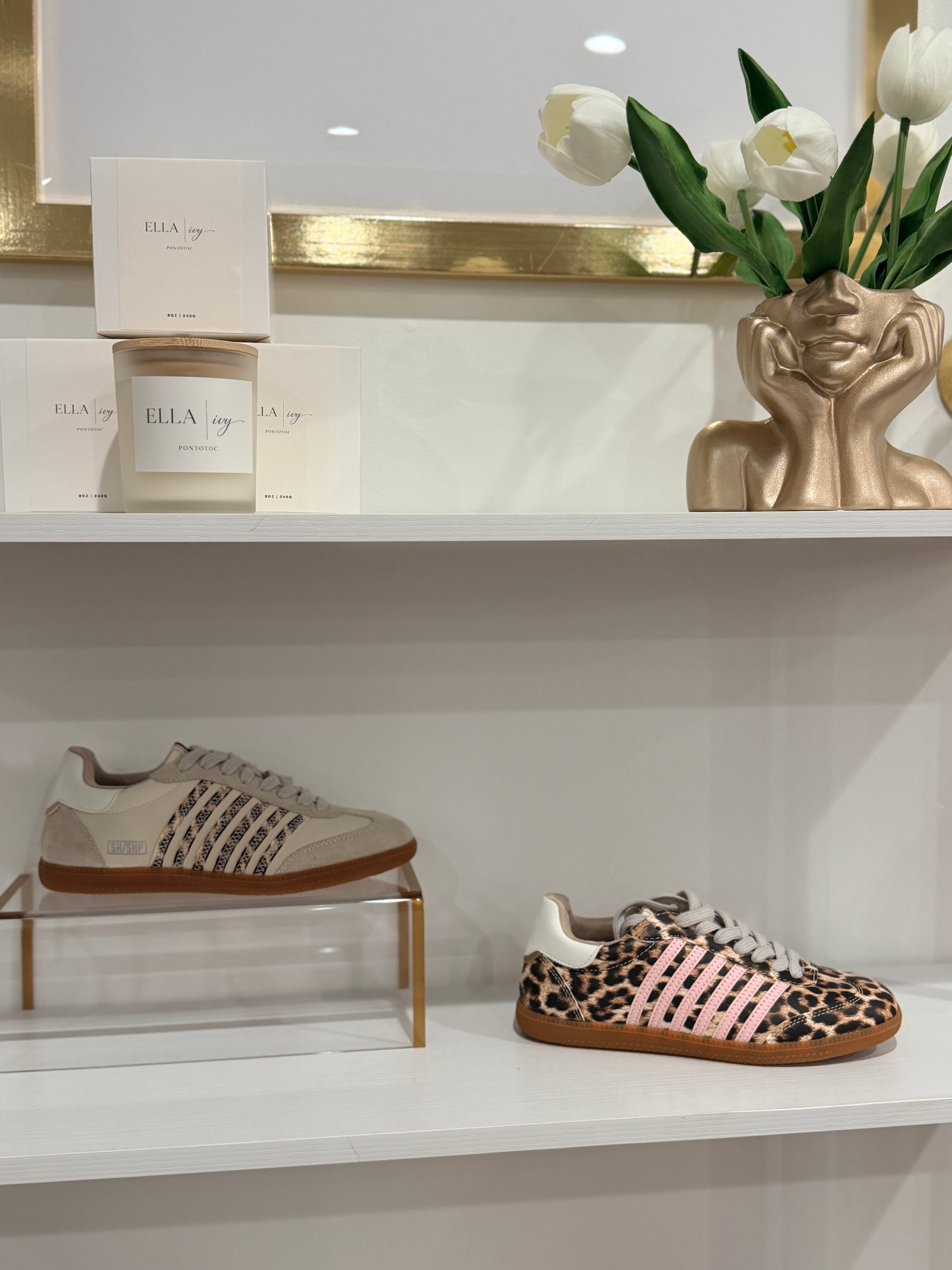 SHU SHOP | STEVIE SNEAKER IN BEIGE LEOPARD