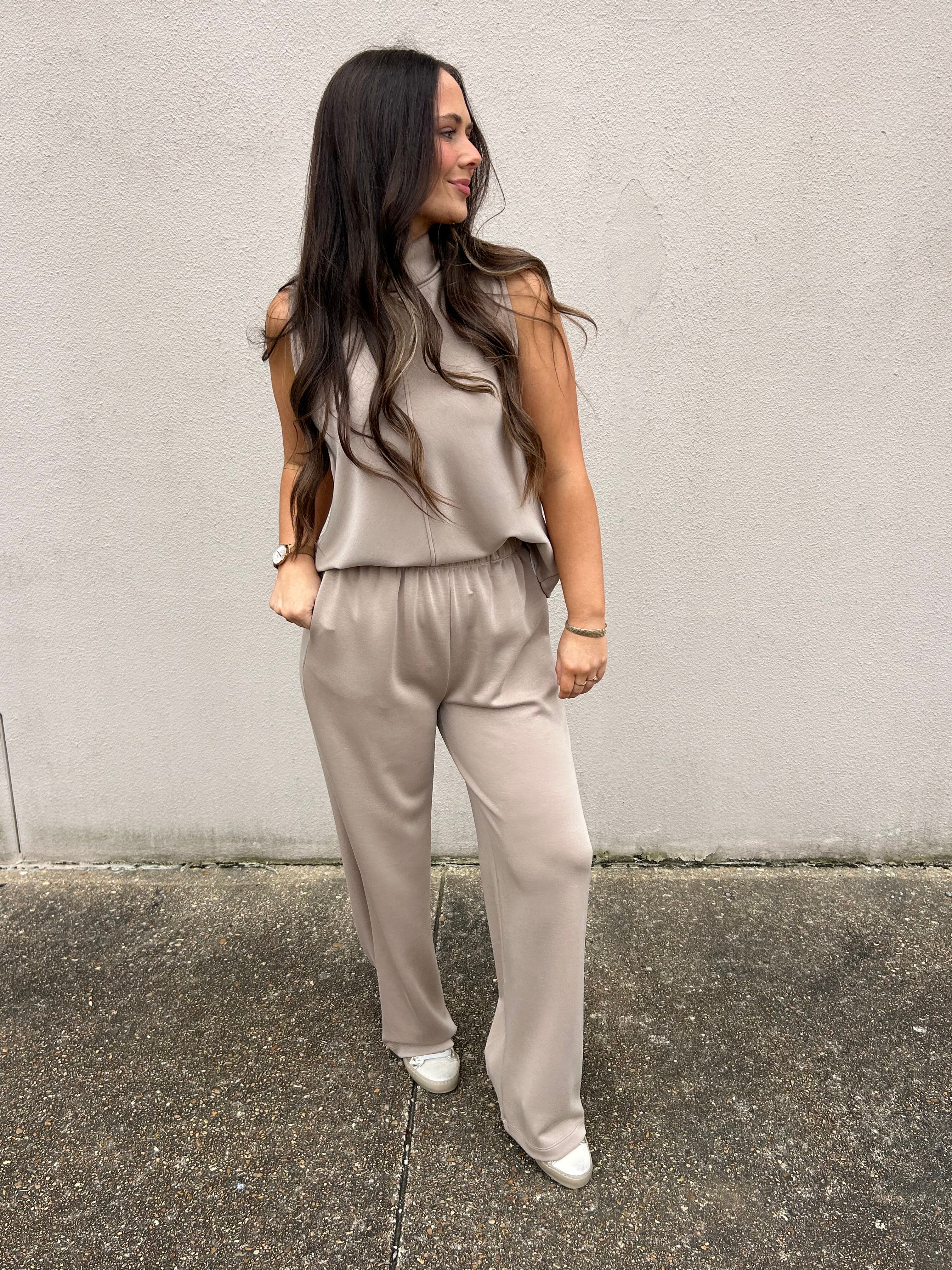 KARLIE | THE BUTTER MOCK TOP IN COCO