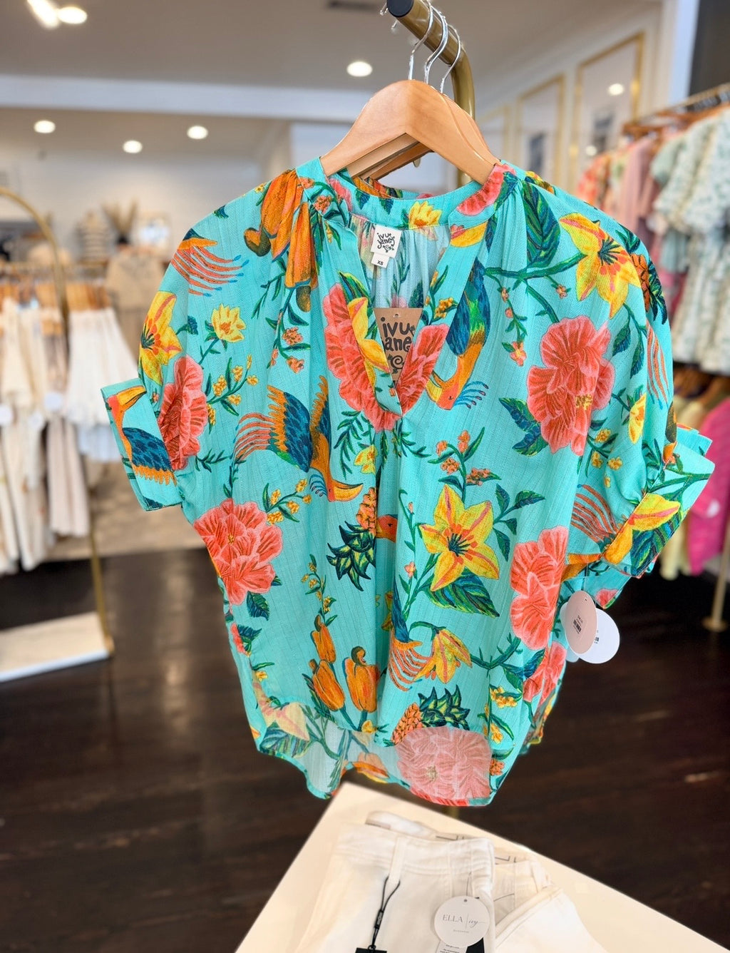 IVY JANE | TROPICAL DOLMAN TOP