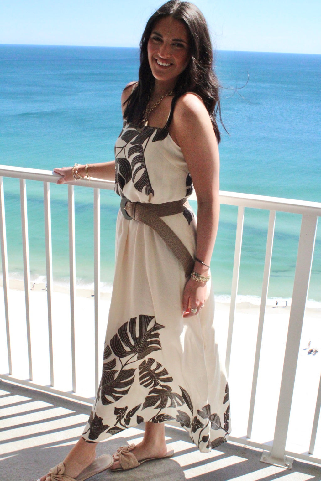 KLD SIGNATURE | THE LEAFY LONG DRESS