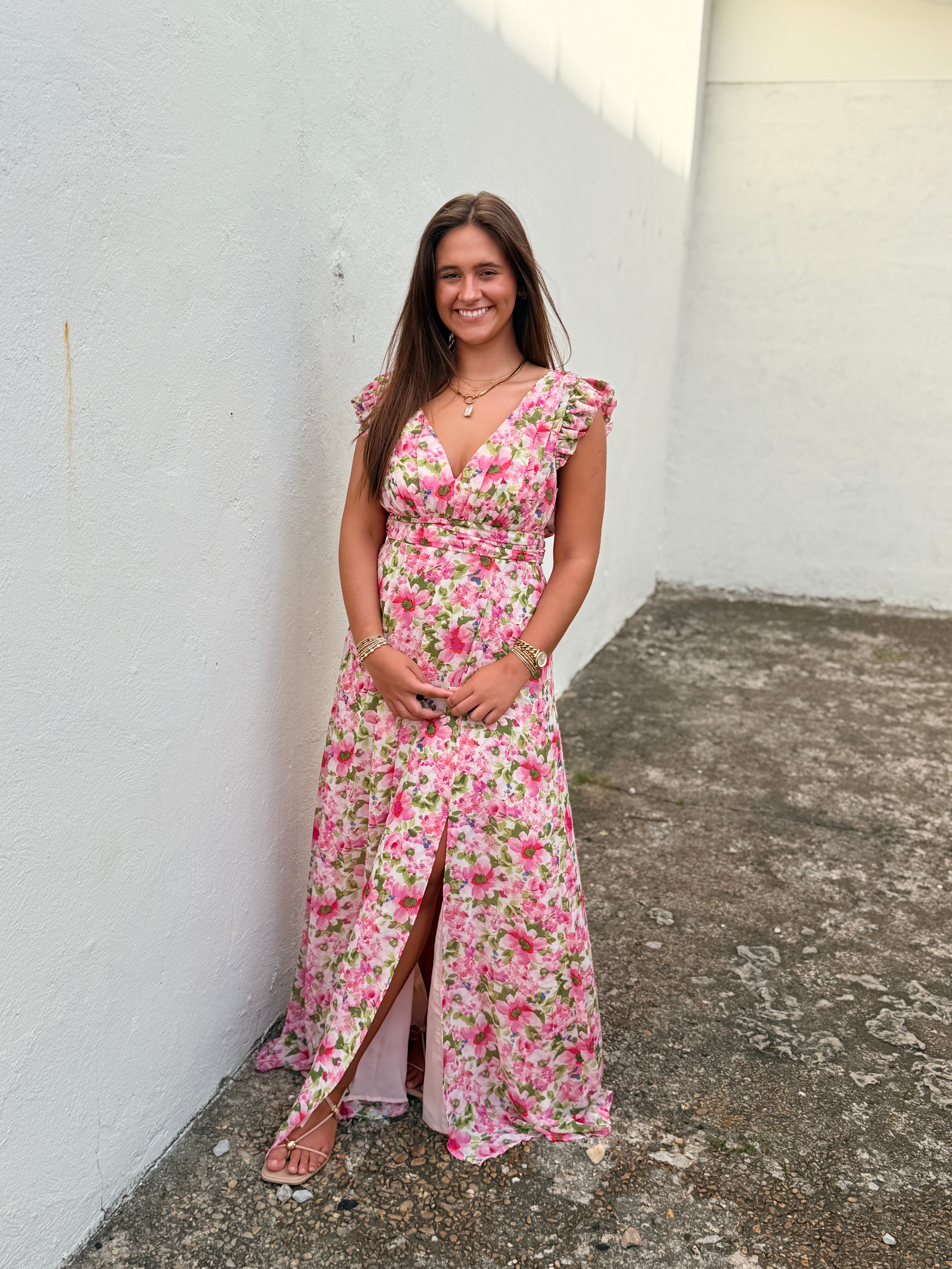 THE ROSE GARDEN MAXI DRESS