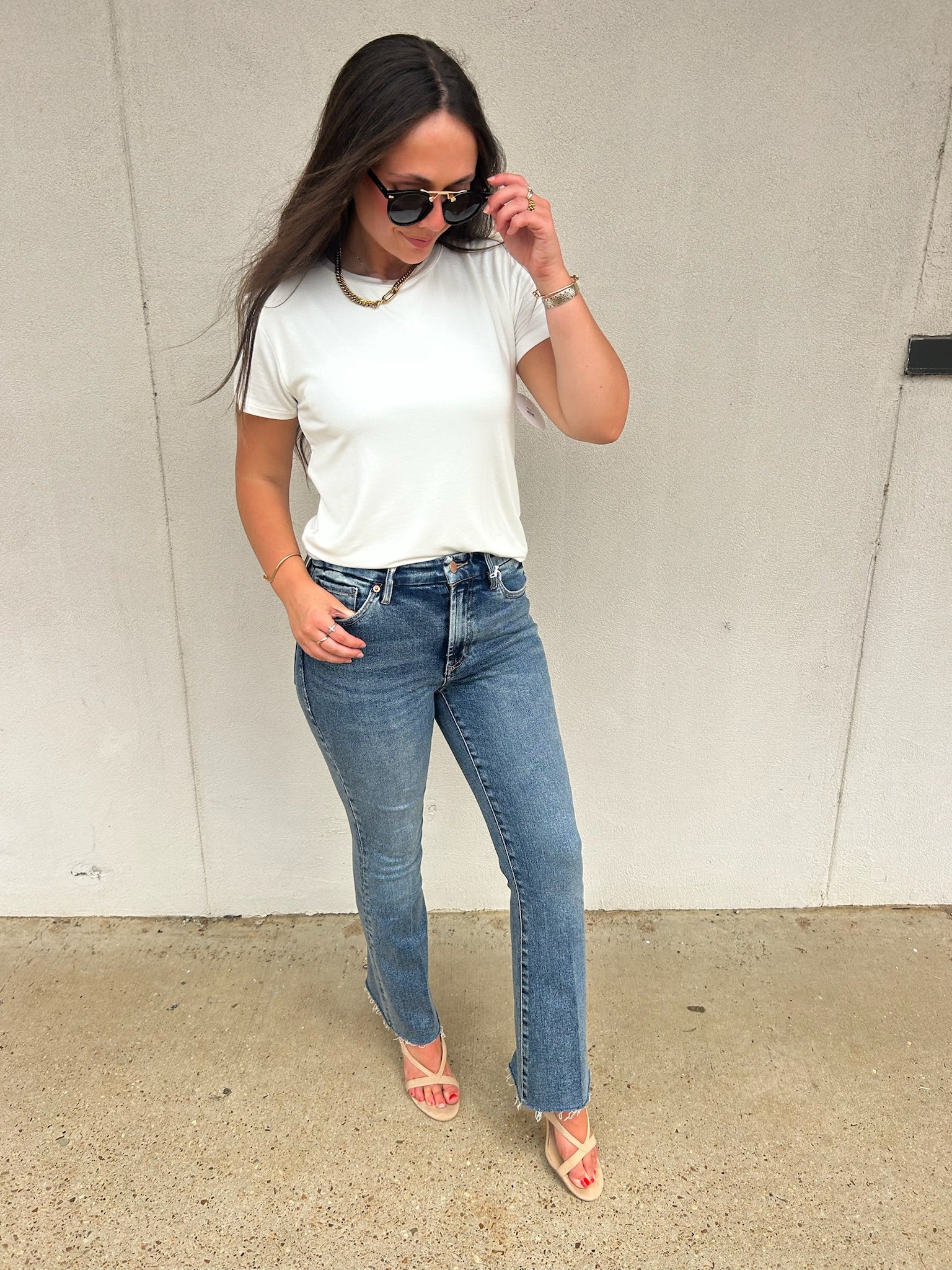 DEAR JOHN | JEANNE CROPPED FLARE