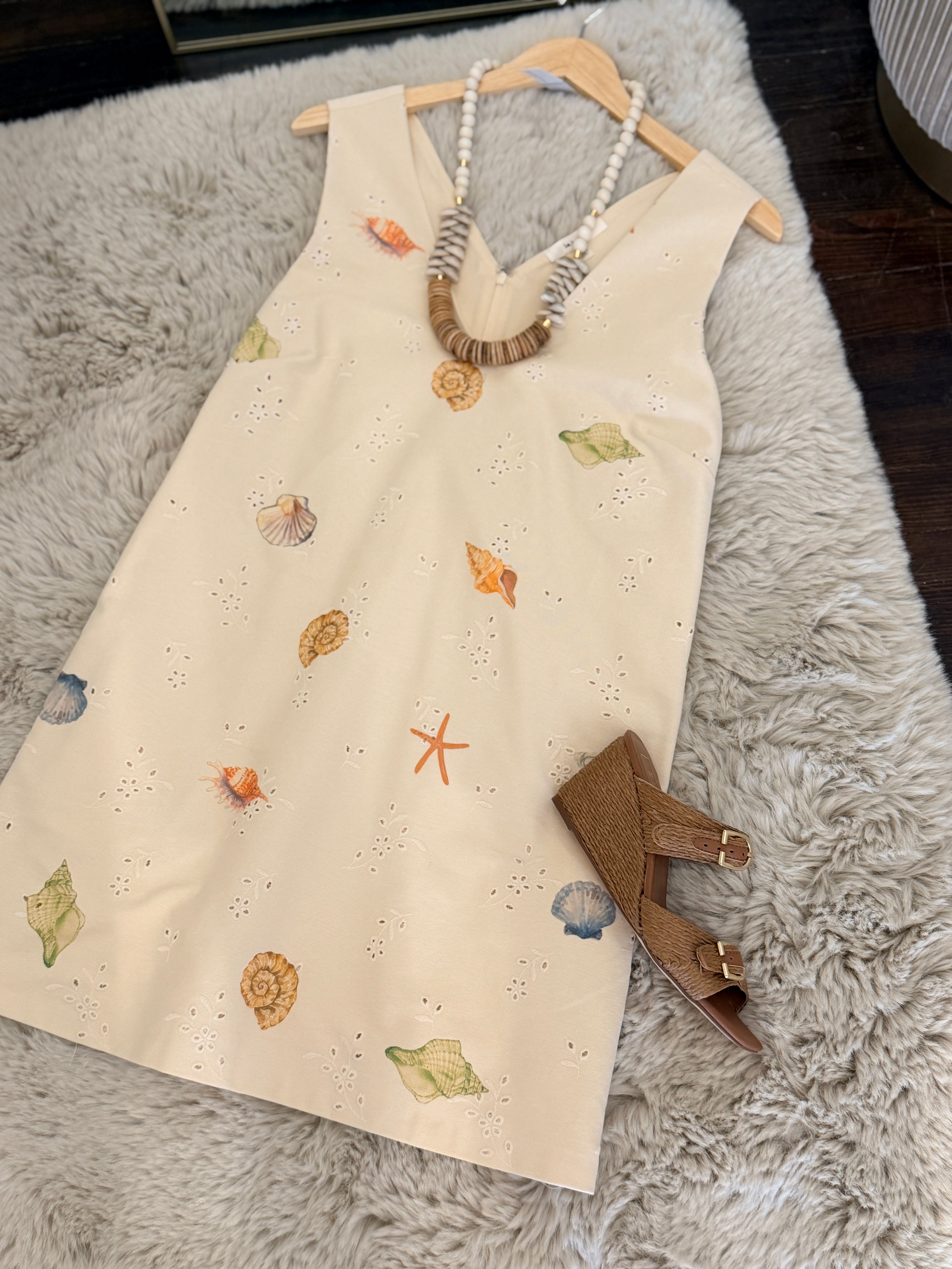 COASTAL SHELL DRESS