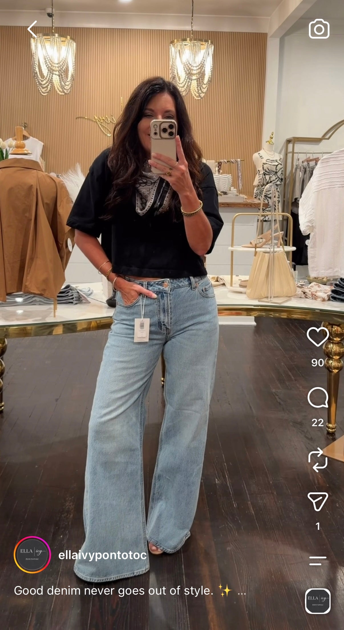 Z SUPPLY | THE STUNNER MID RISE WIDE LEG