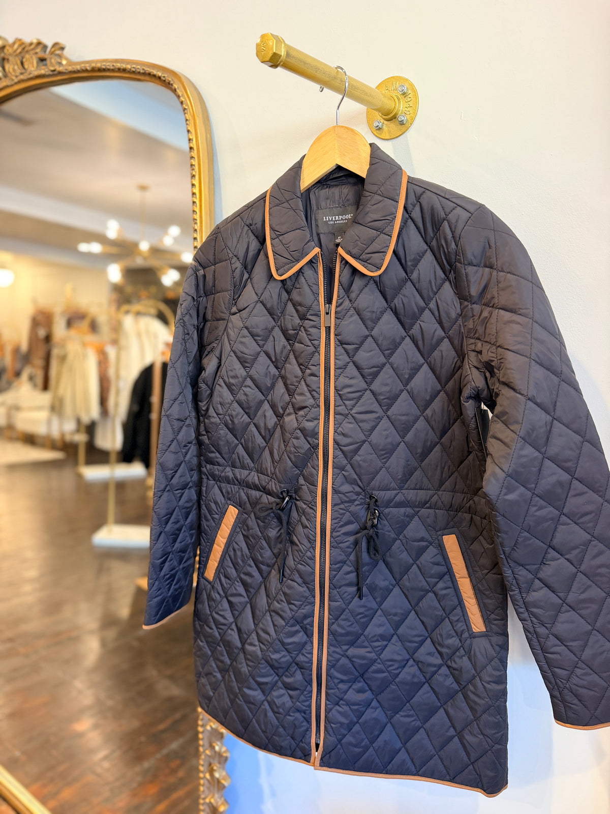 LIVERPOOL | COUNTRYSIDE QUILTED COAT