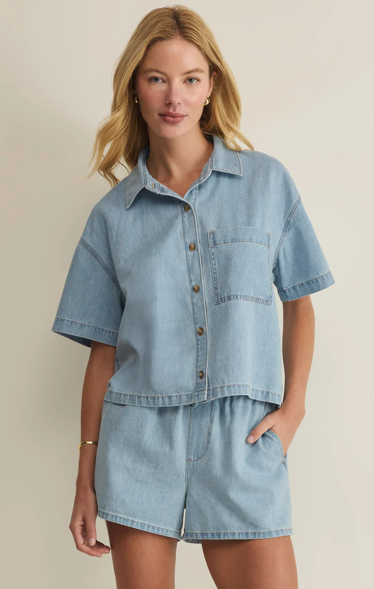 Z SUPPLY | EVERYDAY DENIM BUTTON UP