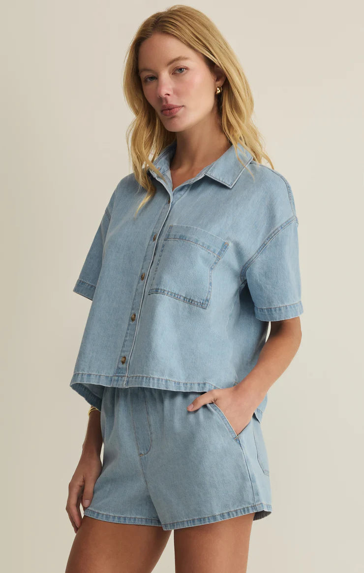 Z SUPPLY | EVERYDAY DENIM BUTTON UP
