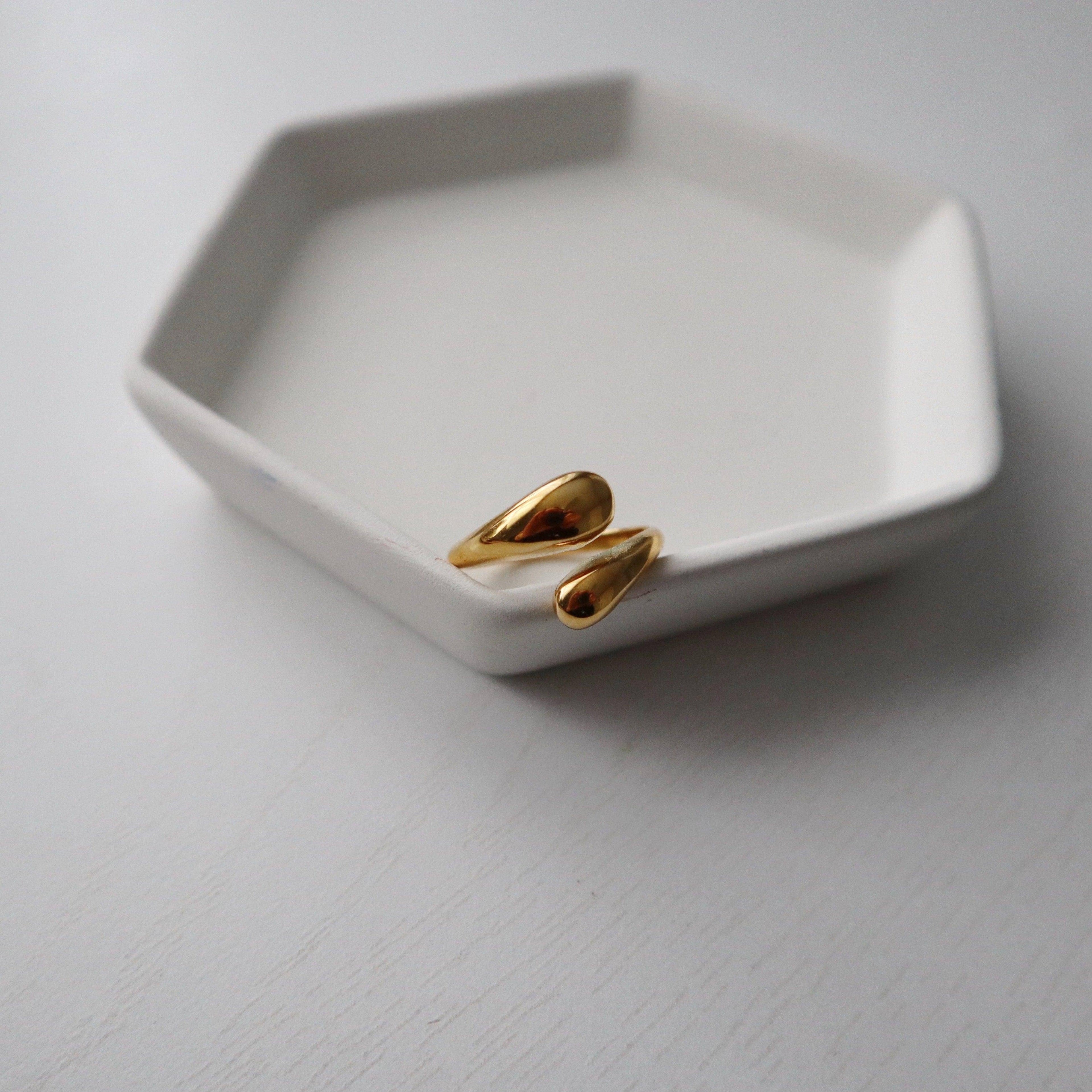 JESSA JEWELRY | WRAP RING | EVERYDAY GOLD RING SIZE 7