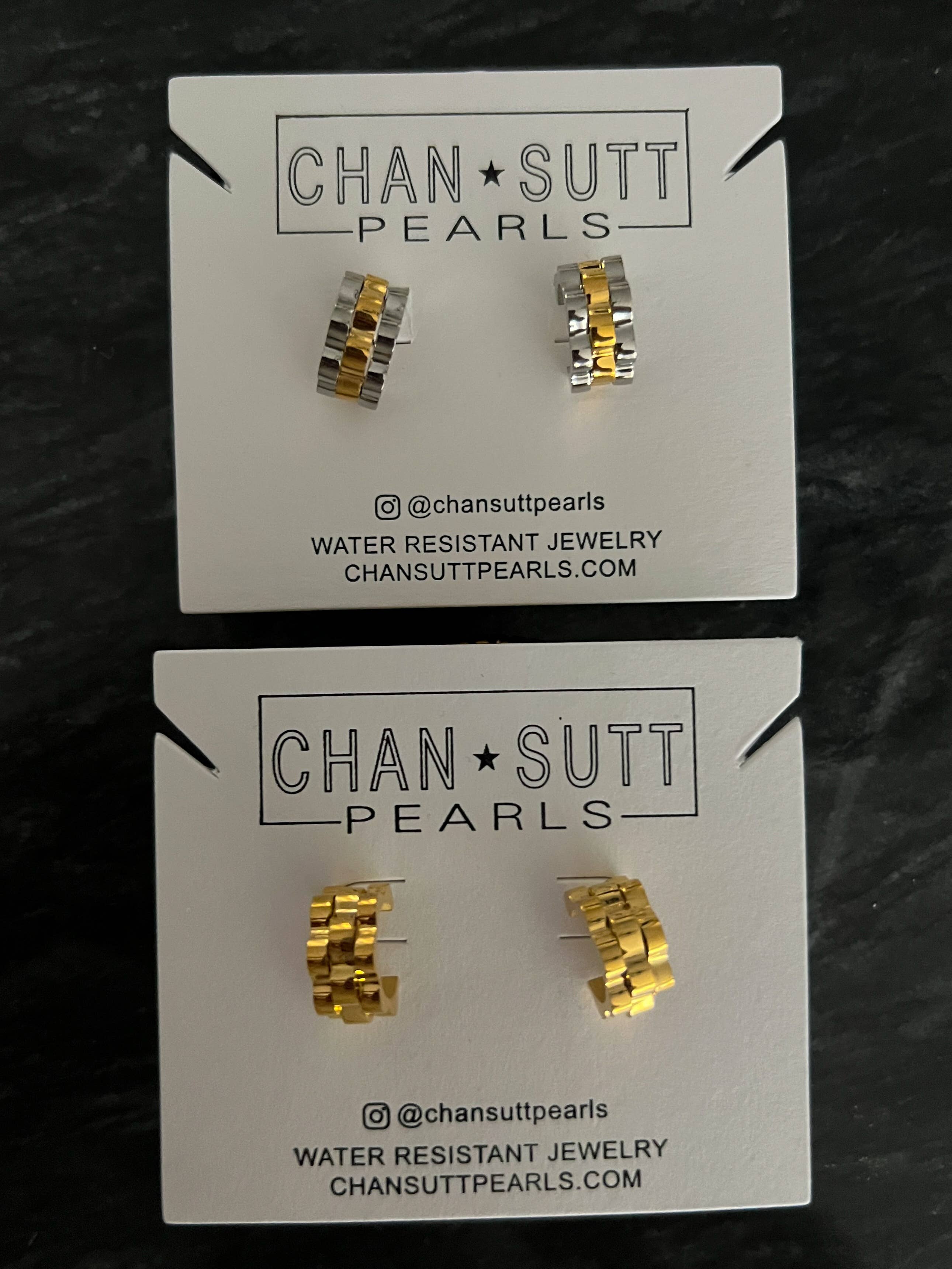 CHANSUTT PEARLS | ROLLY HOOPS: GOLD
