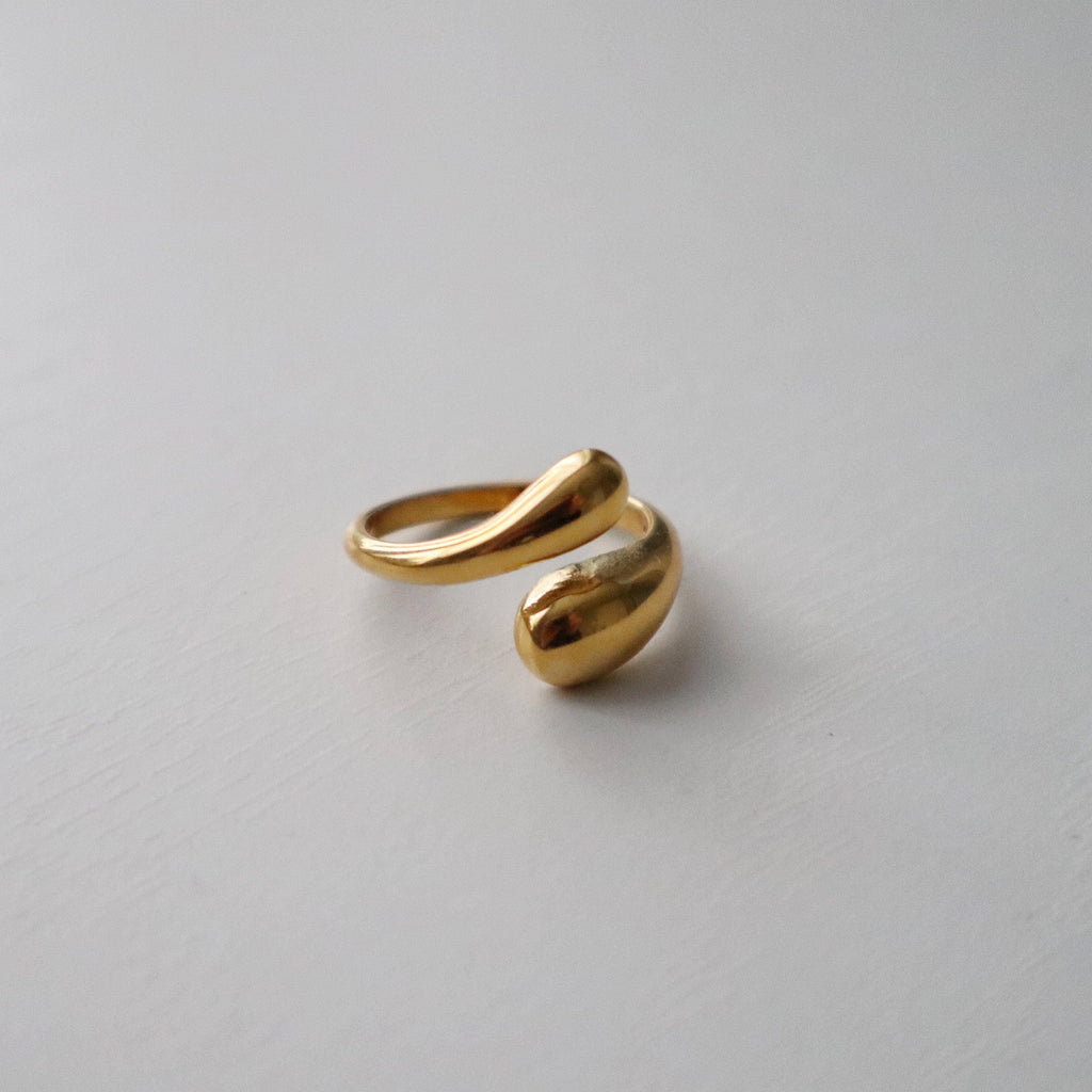 JESSA JEWELRY | WRAP RING | EVERYDAY GOLD RING SIZE 7