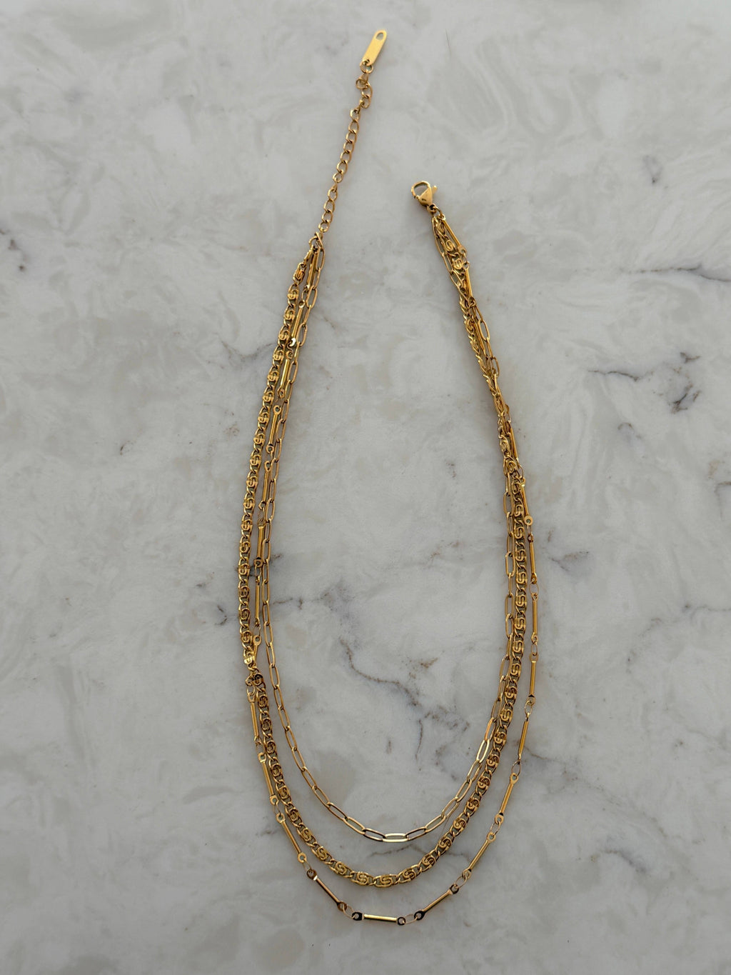 CHANSUTT PEARLS | TRIPLE LAYERED NECKLACE