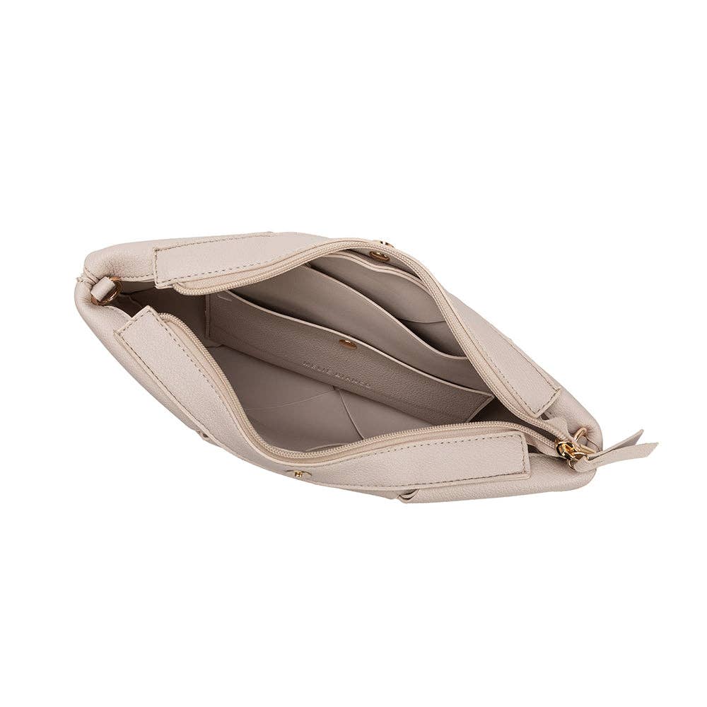 MELIE BIANCO | CONNIE BONE CROSSBODY BAG