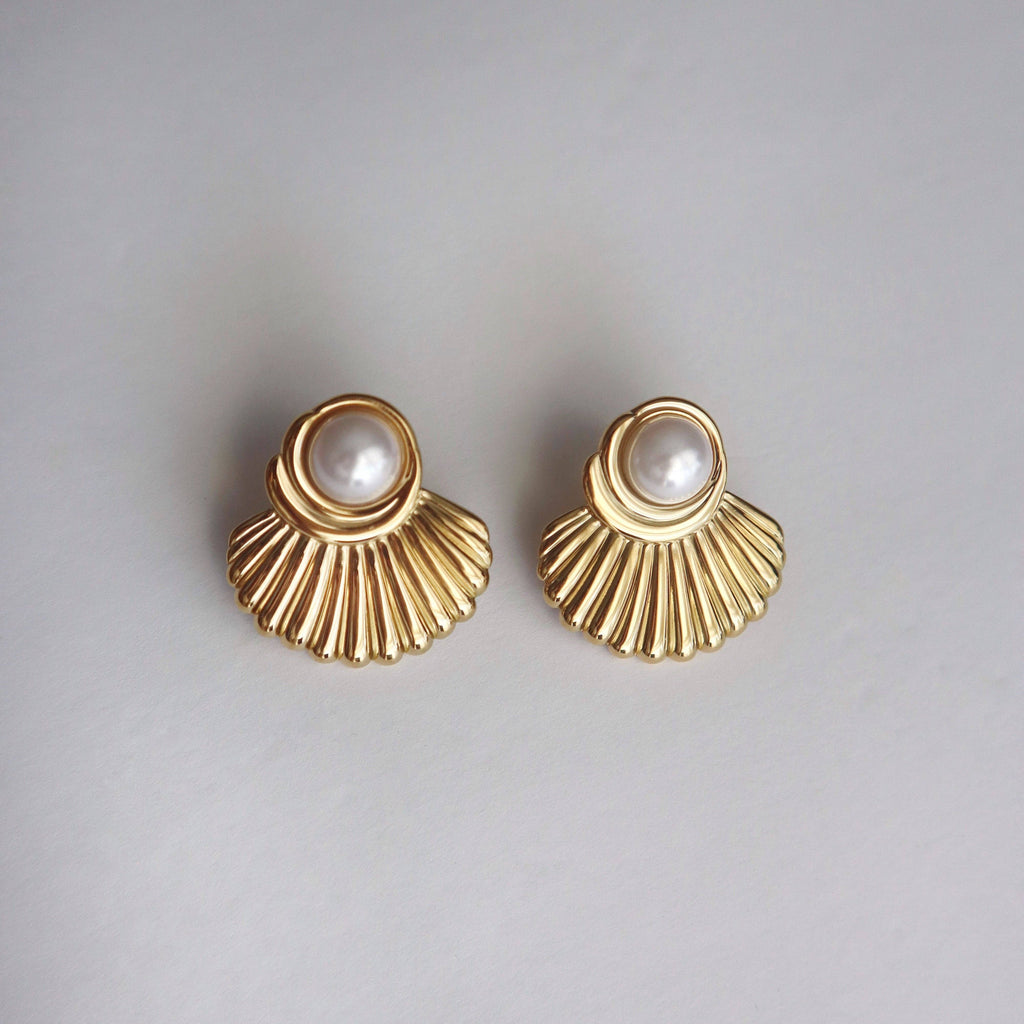JESSA JEWELRY | BRIELLE PEARL EARRINGS